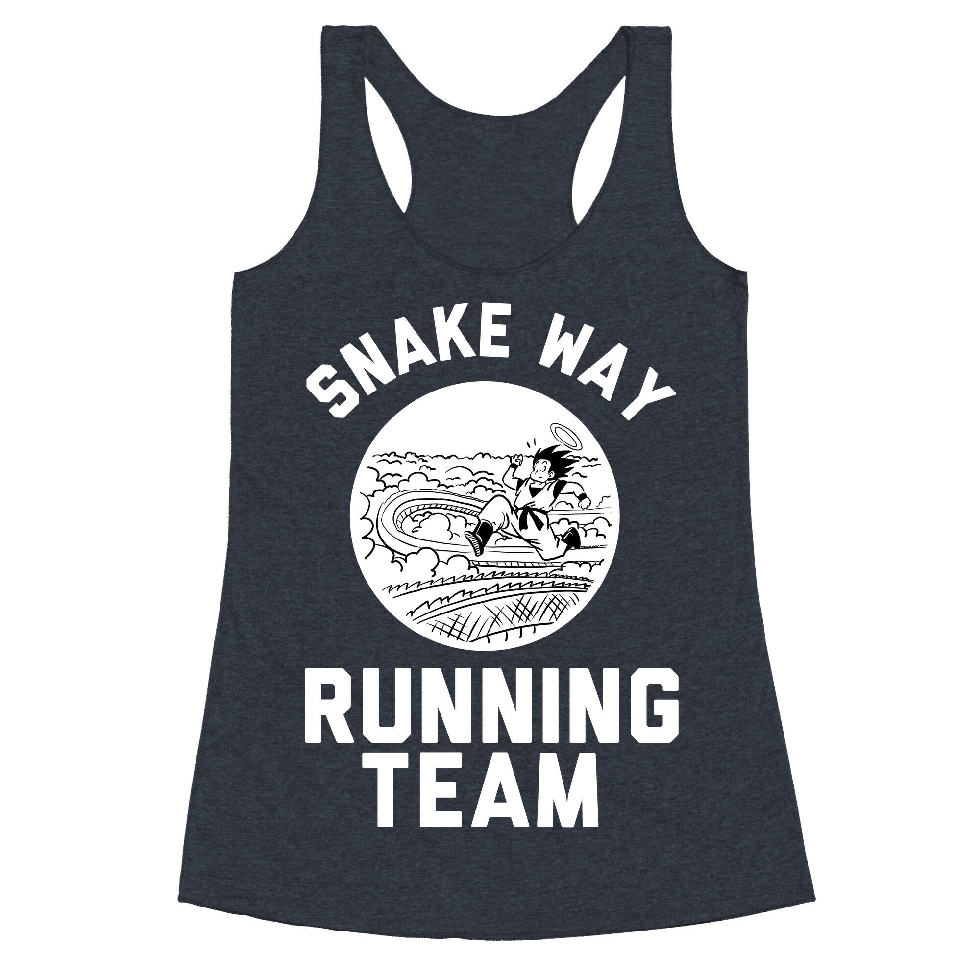 Snake Way Running Team Racerback Tank